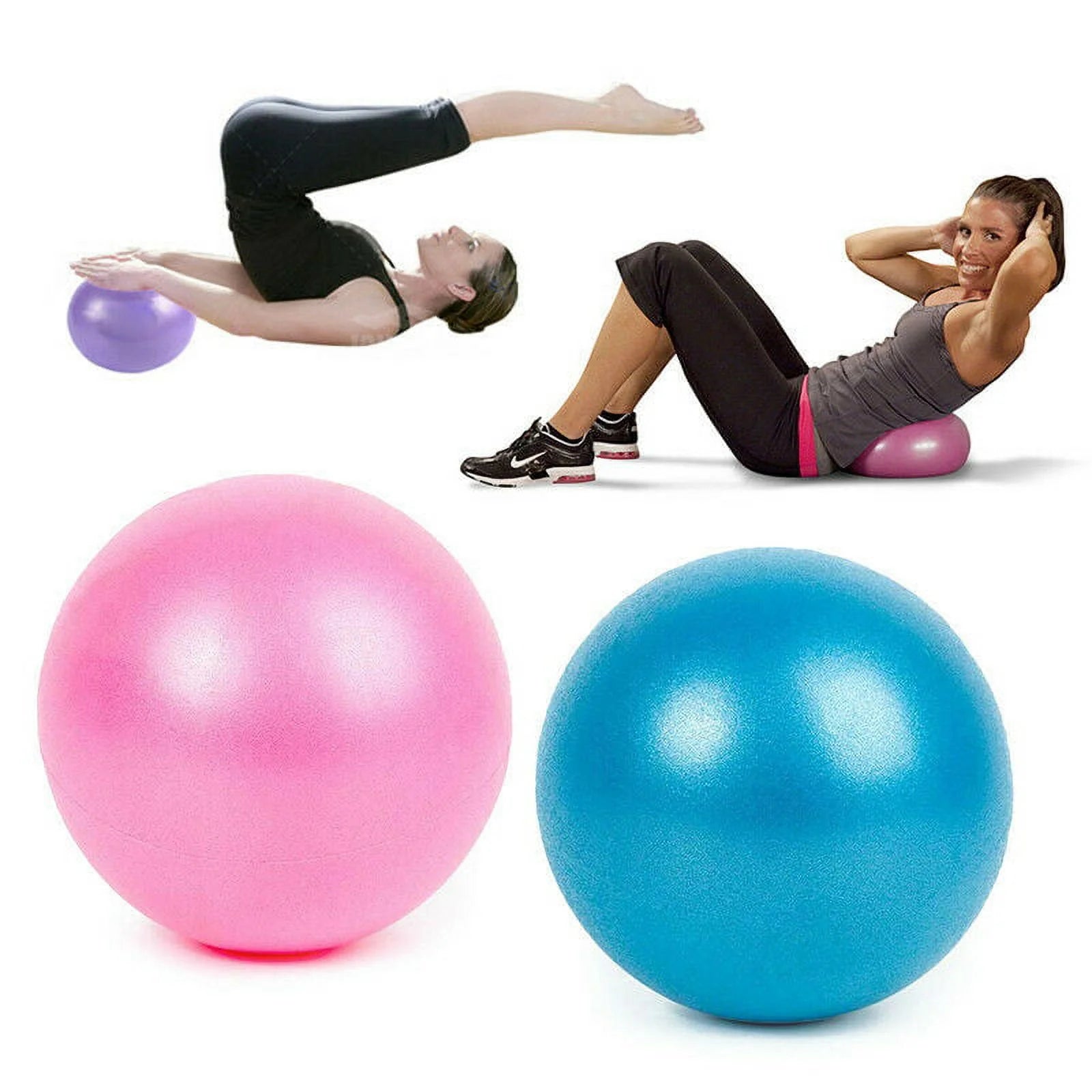 Pilates Yoga Exercise Ball Stability Ball Fitness Ball Balance Physical Therapy Ball for Home Gym