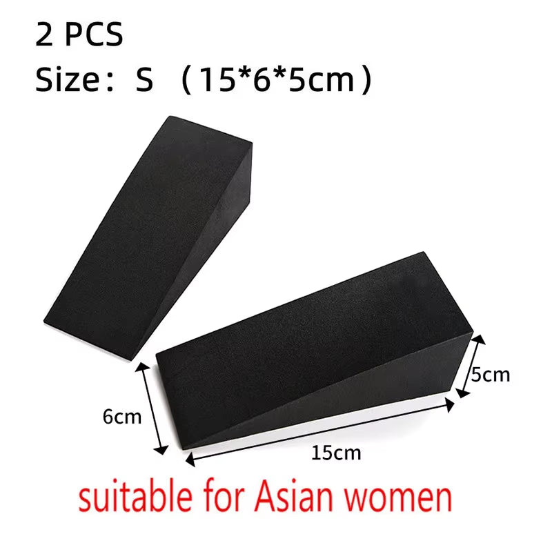 Yoga Wedge Stretch Slant Boards EVA Yoga Wedge Blocks Squat Slant Board Foot Stretch Strength Exercise Pilates Inclined Board