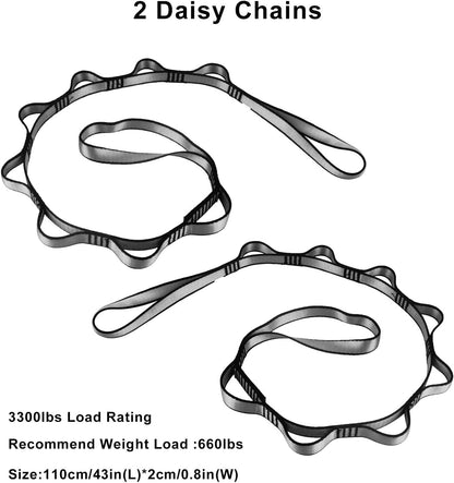 Aerial Yoga Hammock 5.5 Yards Premium Aerial Silk Fabric Yoga Swing for Antigravity Yoga Inversion Include Daisy Chain,Carabiner and Pose Guide