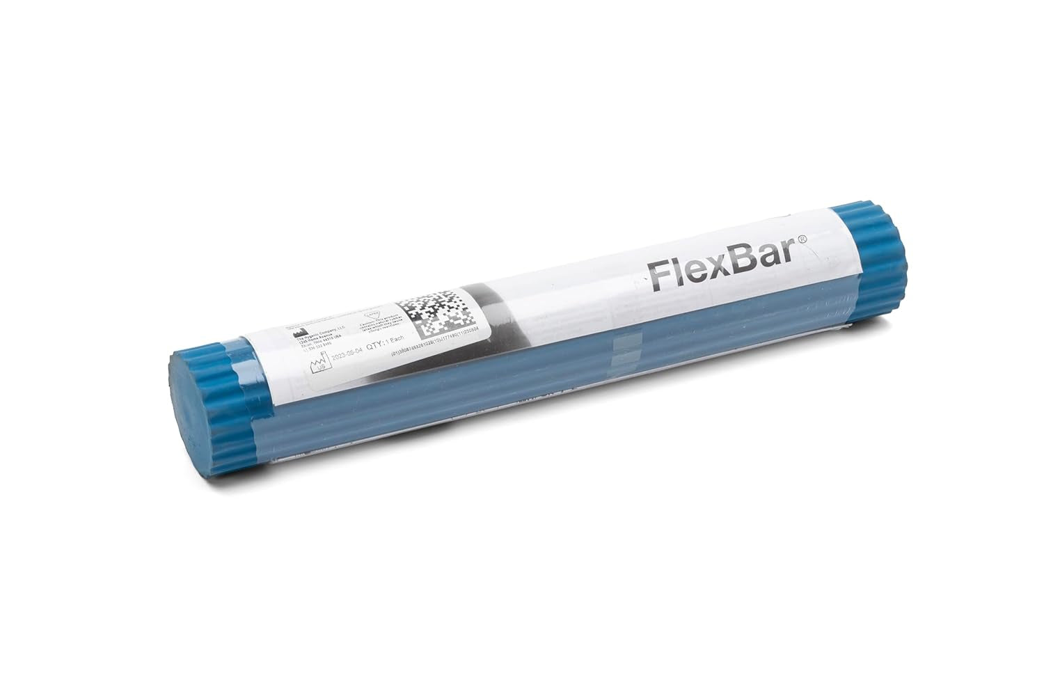 Flexbar, Tennis Elbow Therapy Bar, Relieve Tendonitis Pain & Improve Grip Strength, Resistance Bar for Golfers Elbow & Tendinitis, Blue, Heavy, Advanced