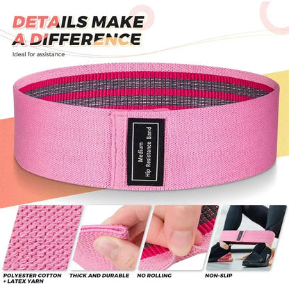 Fitness Resistance Band Elastic Bands for Fitness Hip Expansion Belt Home Sports Equipment Portable Body Building Entertainment